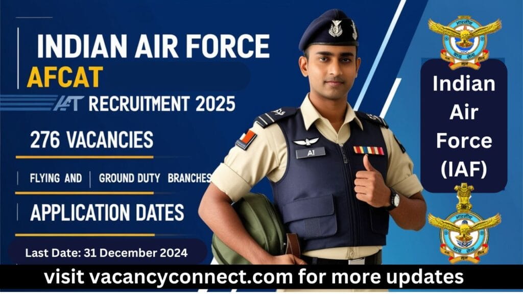 Indian Air Force AFCAT Recruitment 2025