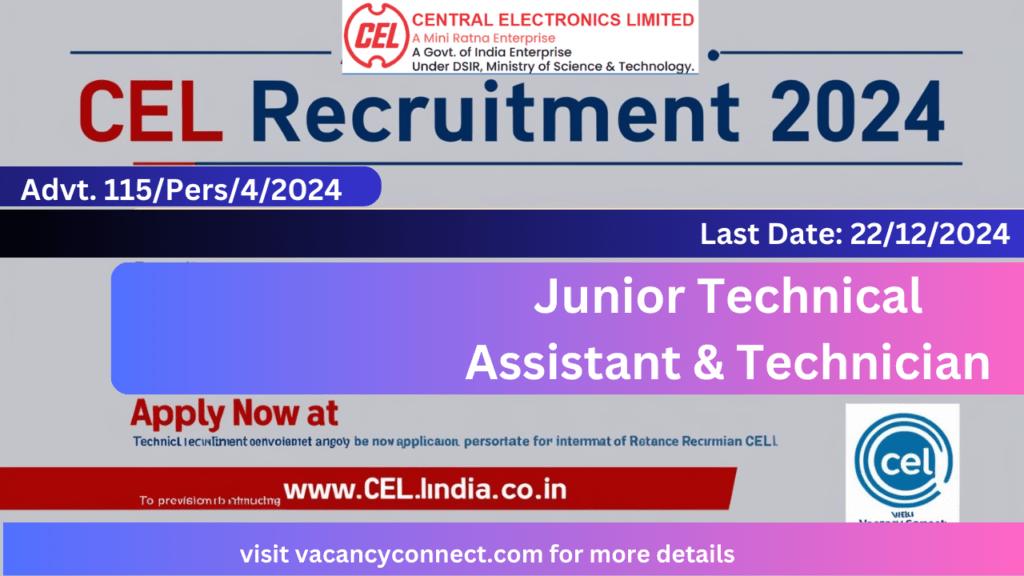 CEL Recruitment 2024