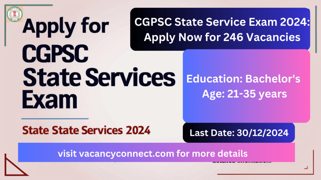 CGPSC State Service Exam 2024