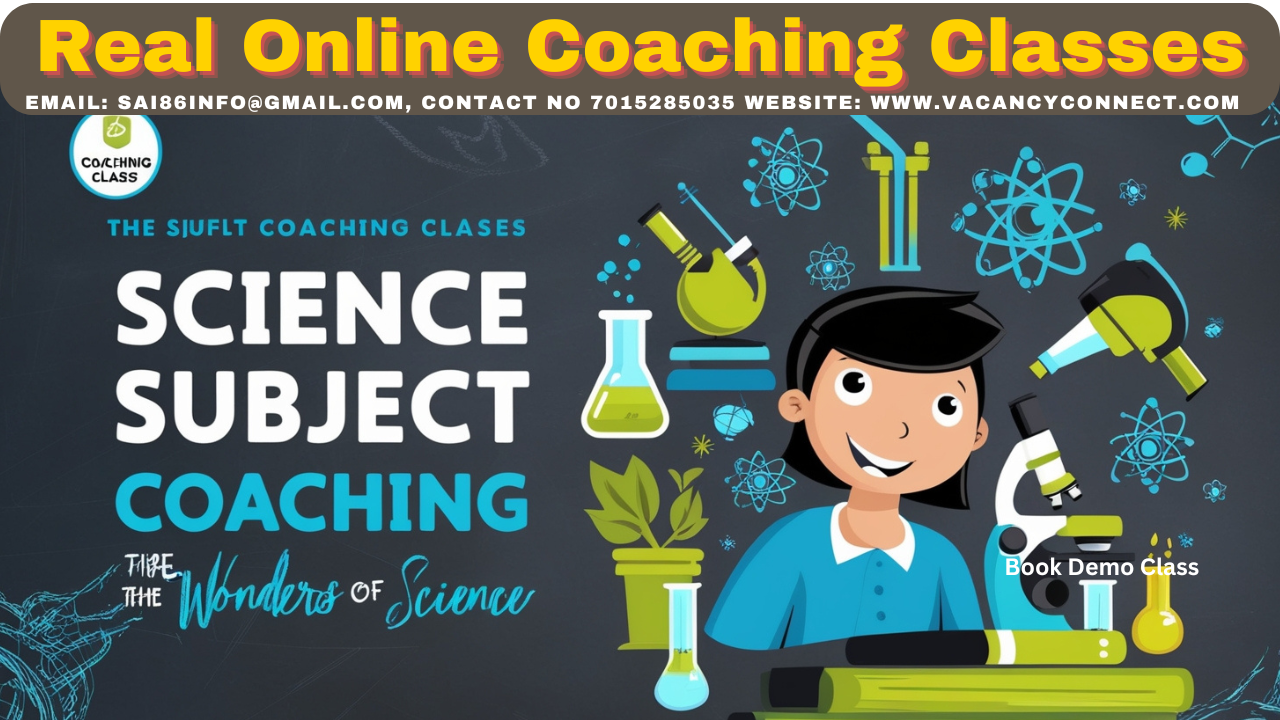 Science Subject Online Coaching