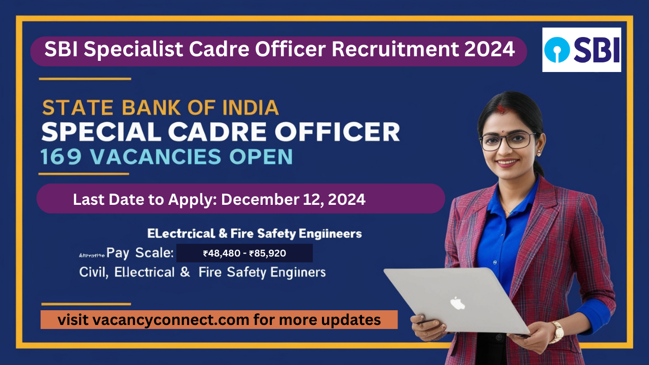  SBI SCO Recruitment 2024