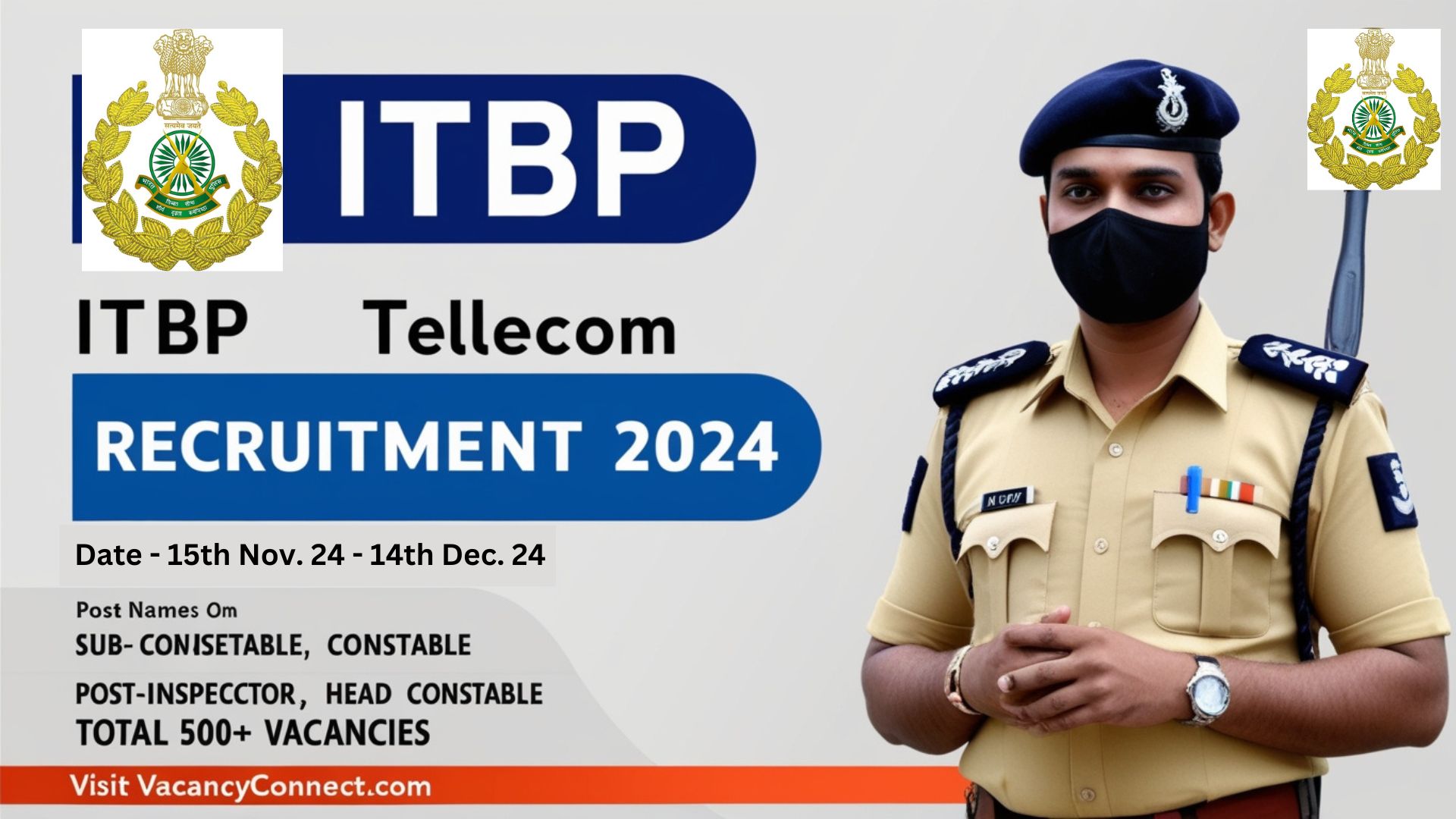 ITBP Telecom Recruitment 2024