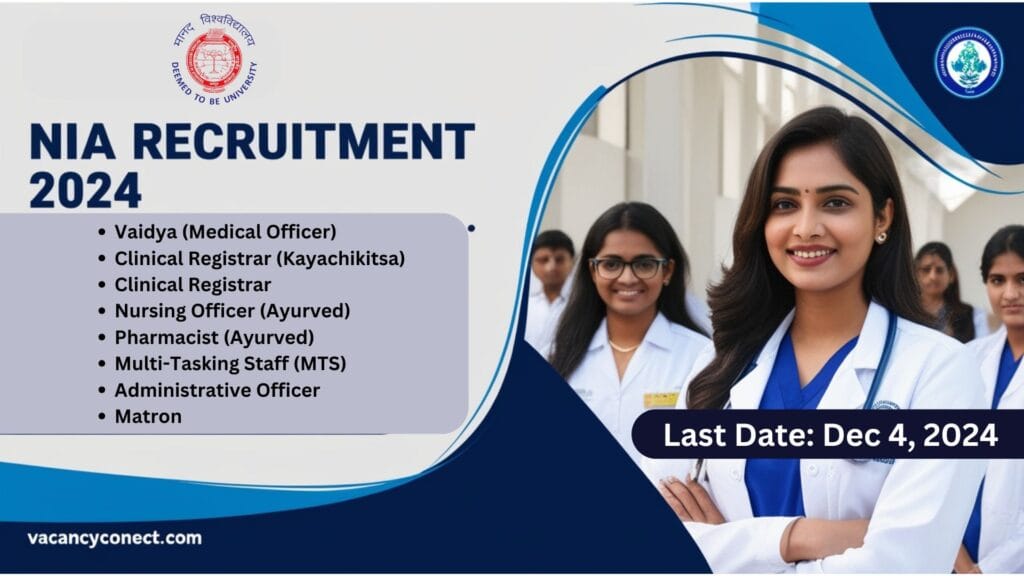 NIA Recruitment 2024