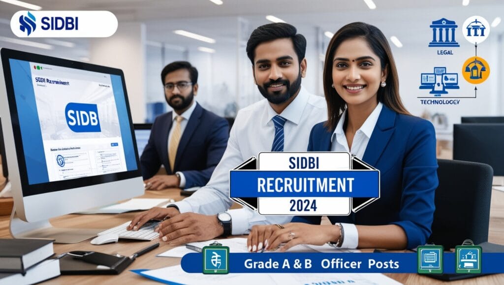 SIDBI Recruitment 2024 for Grade A & B Officer