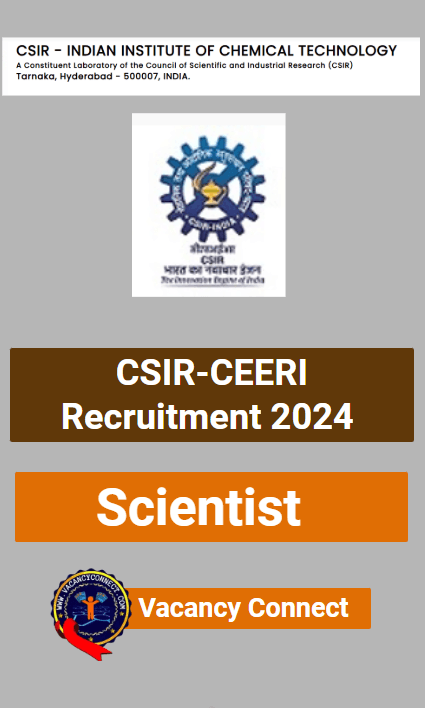 CSIR-CEERI Scientist Vacancy 2024