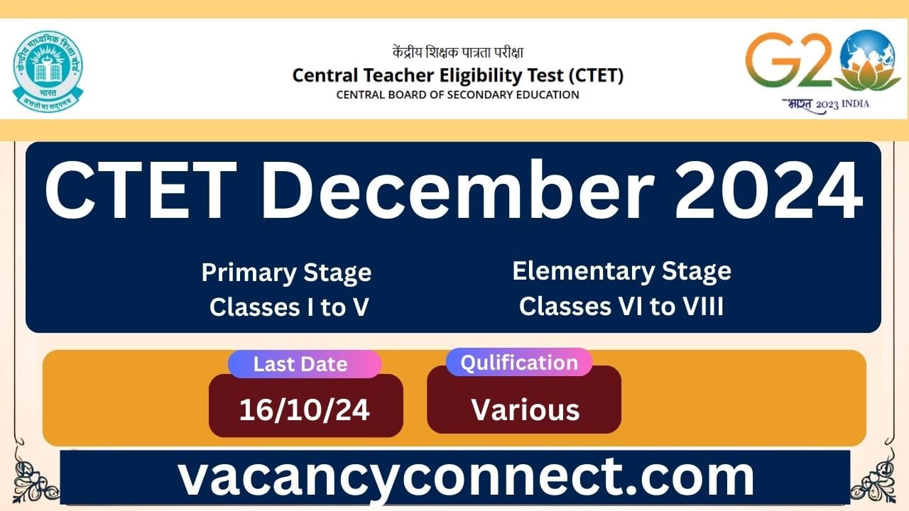 CTET December 2024