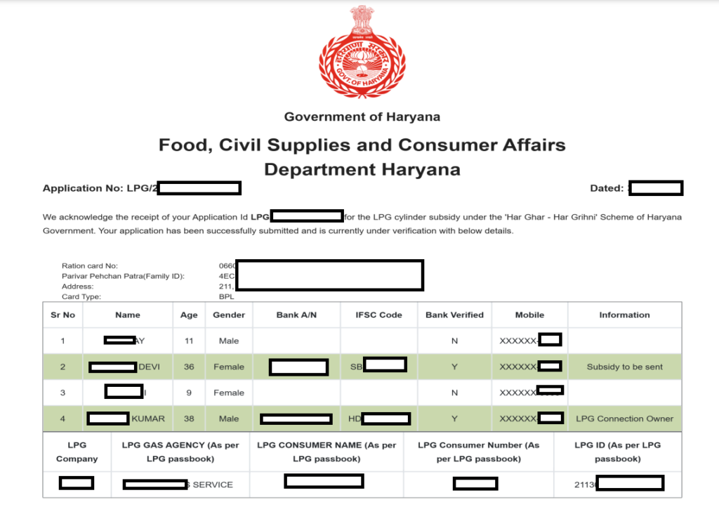 Haryana ₹500 Gas Cylinder Scheme 2024