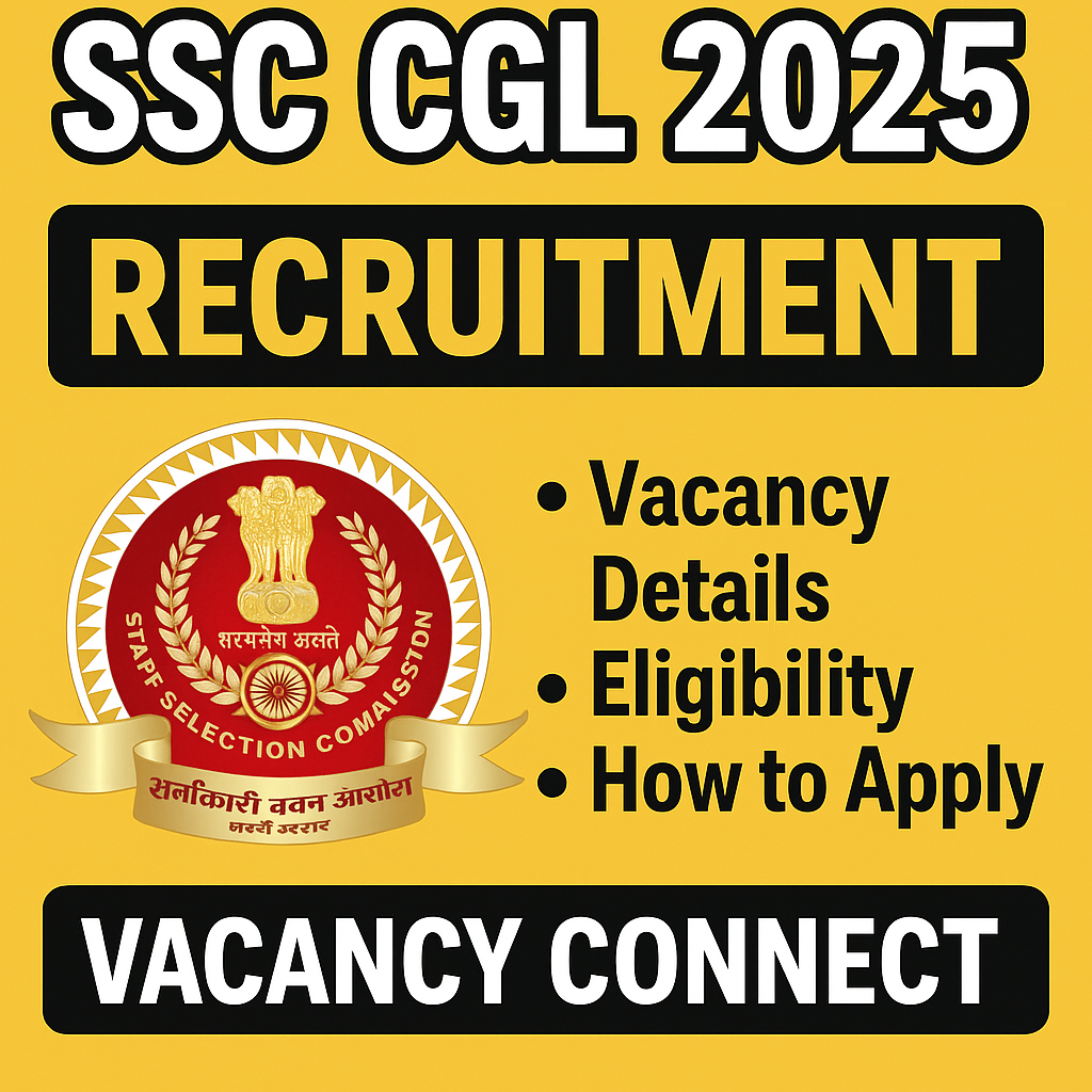 SSC CGL 2025 Recruitment