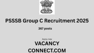 PSSSB Group C Recruitment 2025