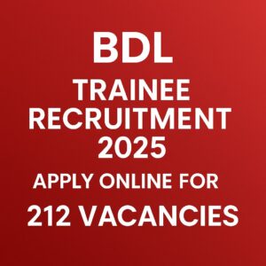 BDL Trainee Recruitment 2025
