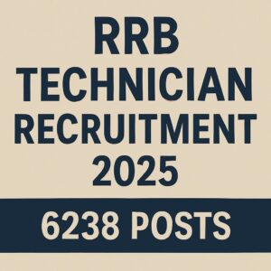 Railway RRB Technician Recruitment 2025