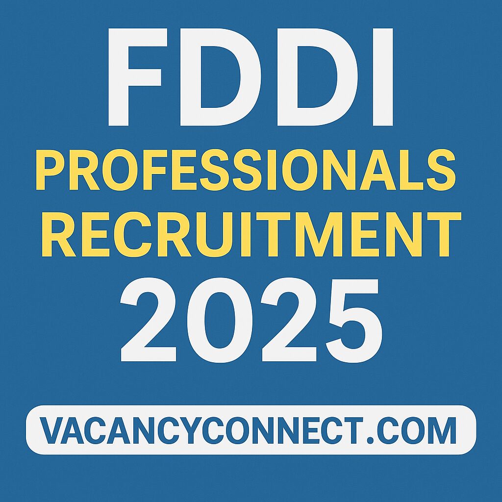FDDI Recruitment 2025