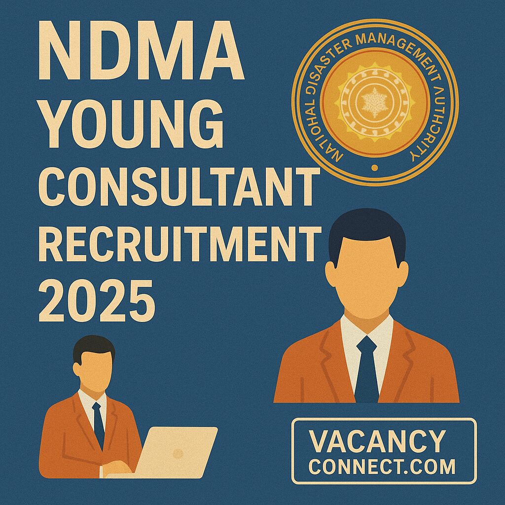 NDMA Young Consultant Recruitment 2025