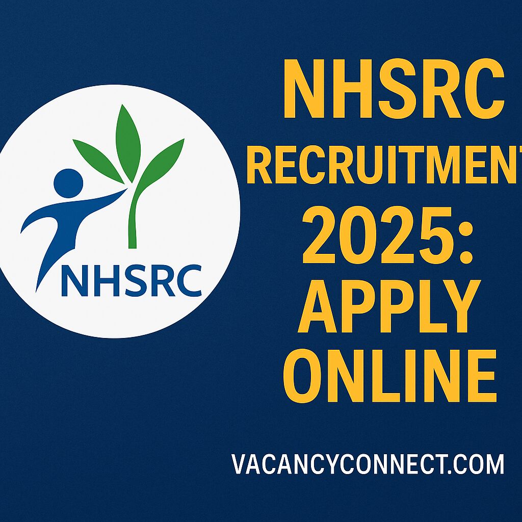 NHSRC Recruitment 2025