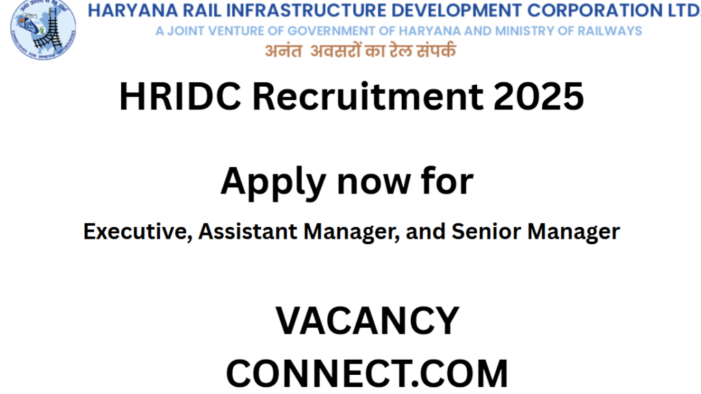 HRIDC Recruitment 2025