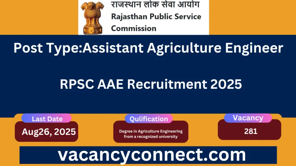 RPSC AAE Recruitment 2025