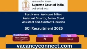 SCI Recruitment 2025