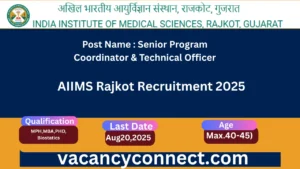 AIIMS Rajkot Recruitment 2025