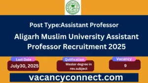 Amu recruitment 2025