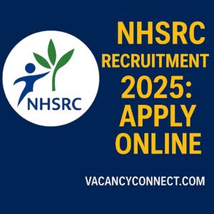 nhsrc recruitment 2025