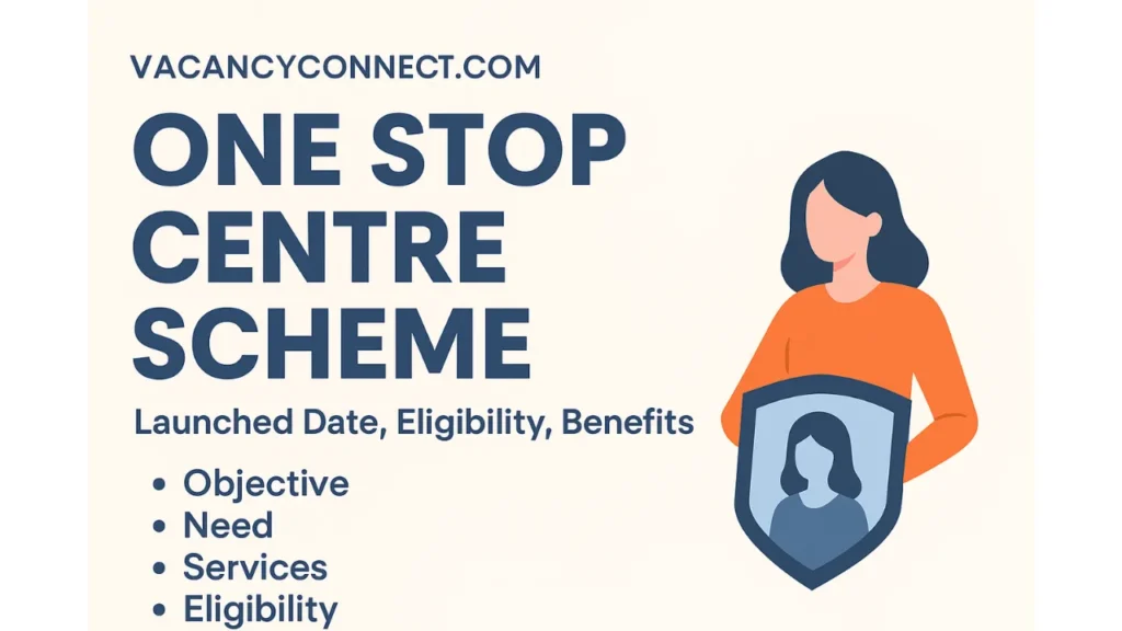 One Stop Centre Scheme 2025