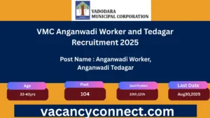 VMC Anganwadi Worker and Tedagar Recruitment 2025