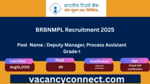 BRBNMPL Recruitment 2025