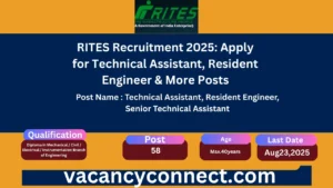 RITES Recruitment 2025