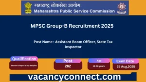 MPSC Group-B Recruitment 2025