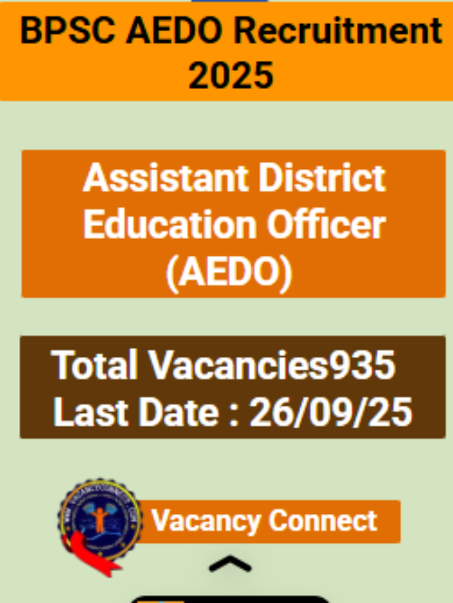 BPSC AEDO Recruitment 2025