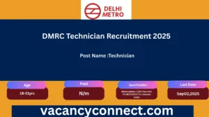 DMRC Technician Recruitment 2025