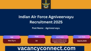 Indian Air Force Agniveervayu Recruitment 2025