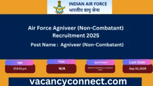 Air Force Agniveer (Non-Combatant) Recruitment 2025