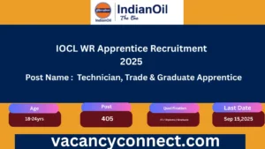 IOCL WR Apprentice Recruitment 2025