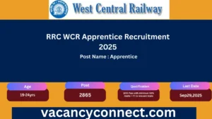 RRC WCR Apprentice Recruitment 2025